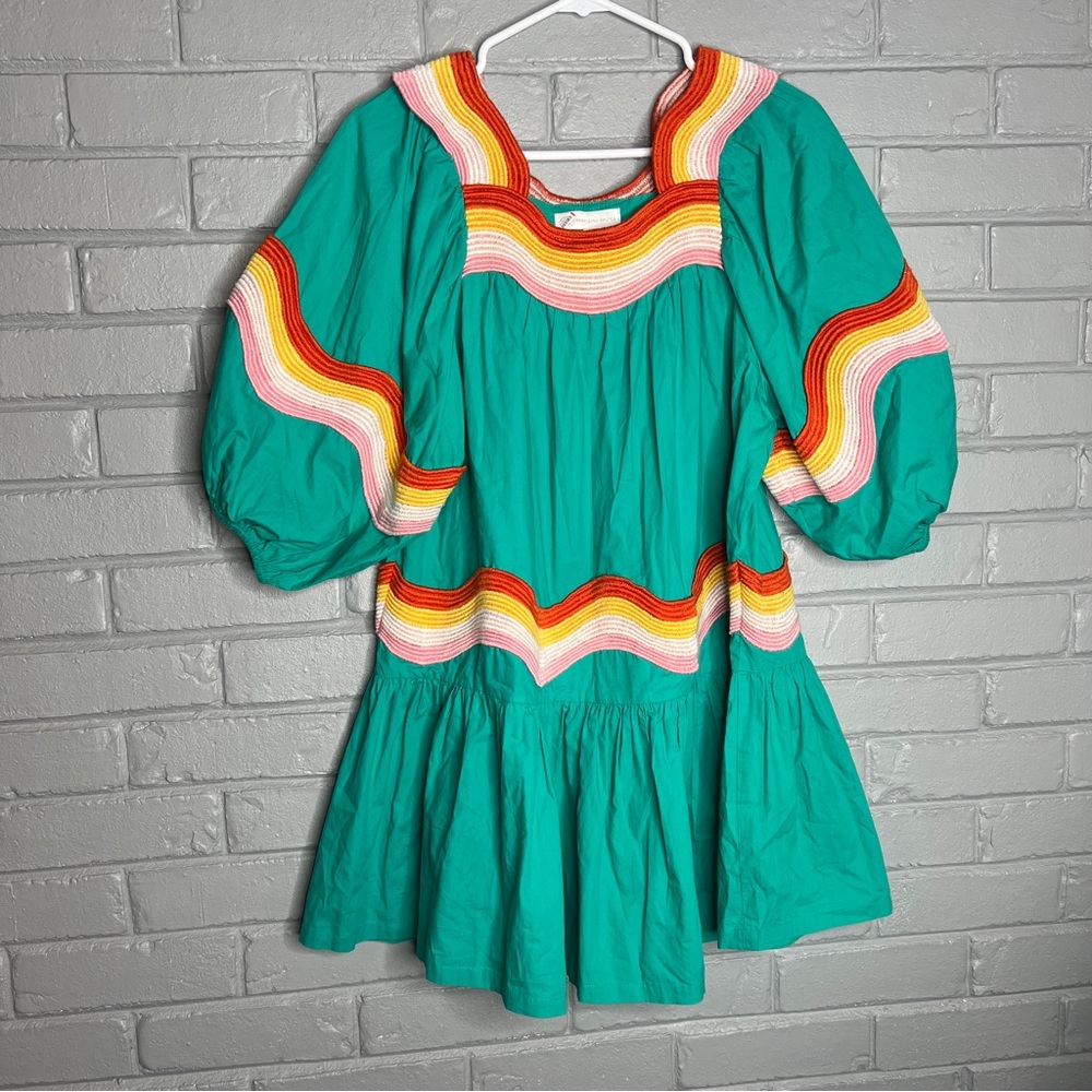 Anthropologie Corey Lynn Calter Ric Rac Mini Dress Size XS